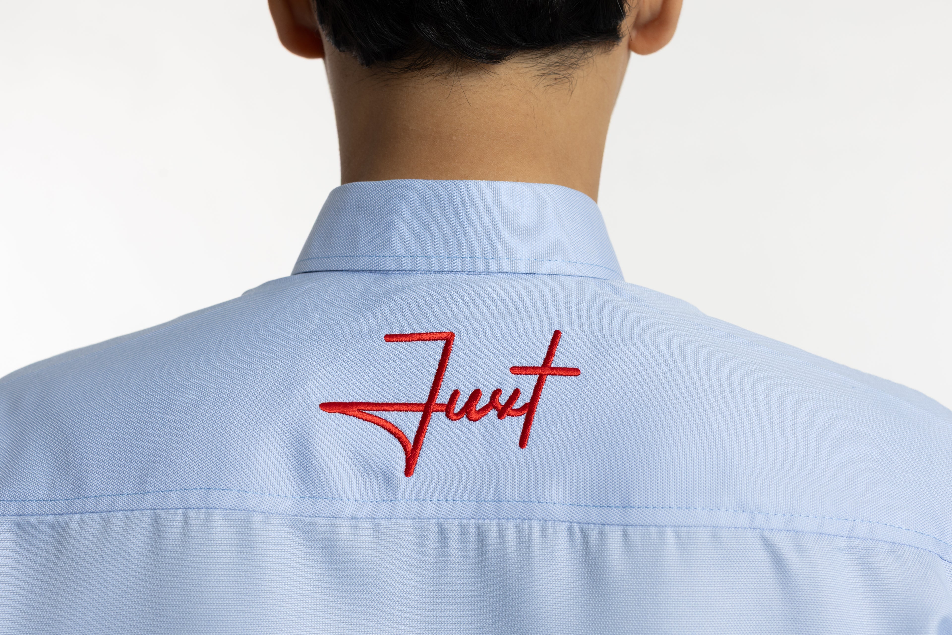 Juxt Men Blue Shirt